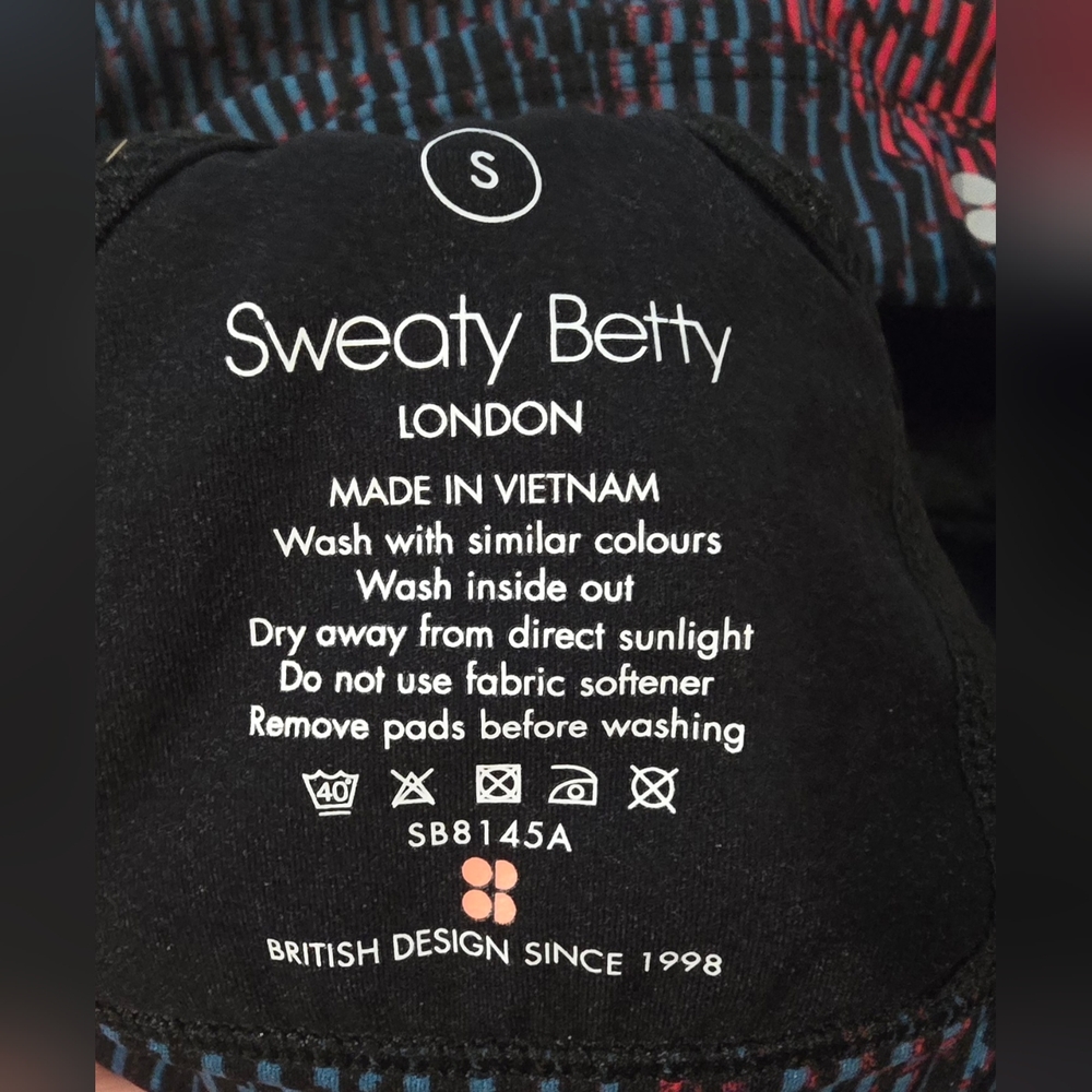 Sweaty Betty Power Medium Support Bra Size Small - Picture 4 of 7